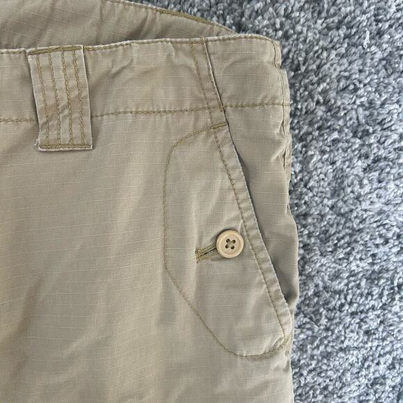J.Crew Cargo Size 8 Khaki Inseam 31 inches 100% Cotton - Picture 3 of 9